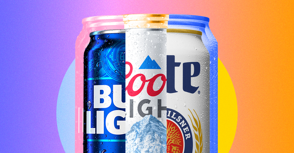 The Difference Between Bud Light Coors Light And Miller Lite Explained