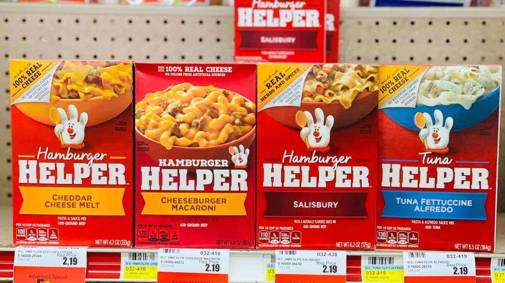 The Untold Truth Of Hamburger Helper Polytrendy Hamburger Helper Hamburger Non Perishable