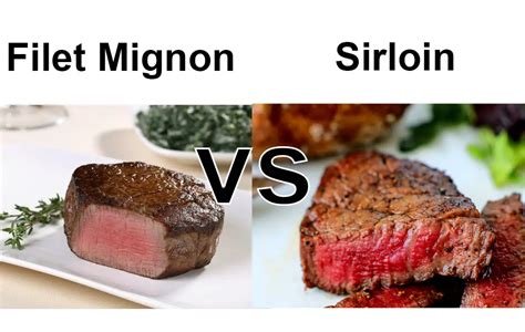 Top Sirloin Vs Filet Mignon Nutrition At Debra Johnie Blog