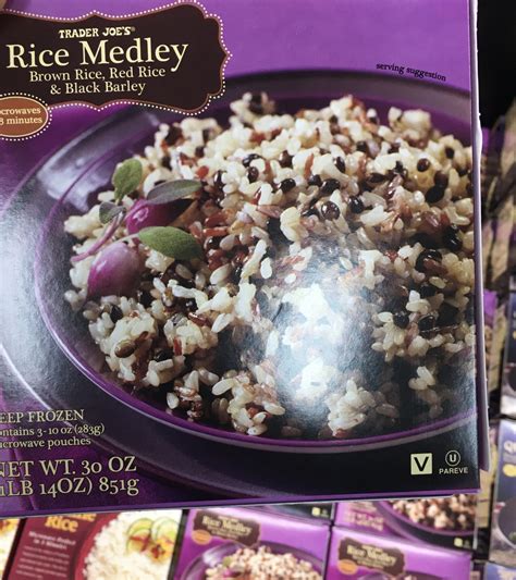 Trader Joe's Rice Comparison