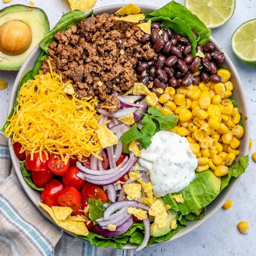 What Makes Nutrition Taco Salad Healthy? Tips