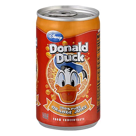 What's The Best Way To Drink Donald Duck Orange Juice?