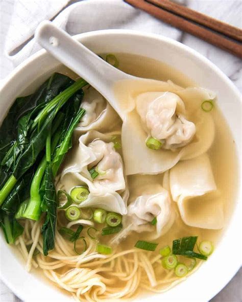 Wonton Soup: Nutrient Dense Food